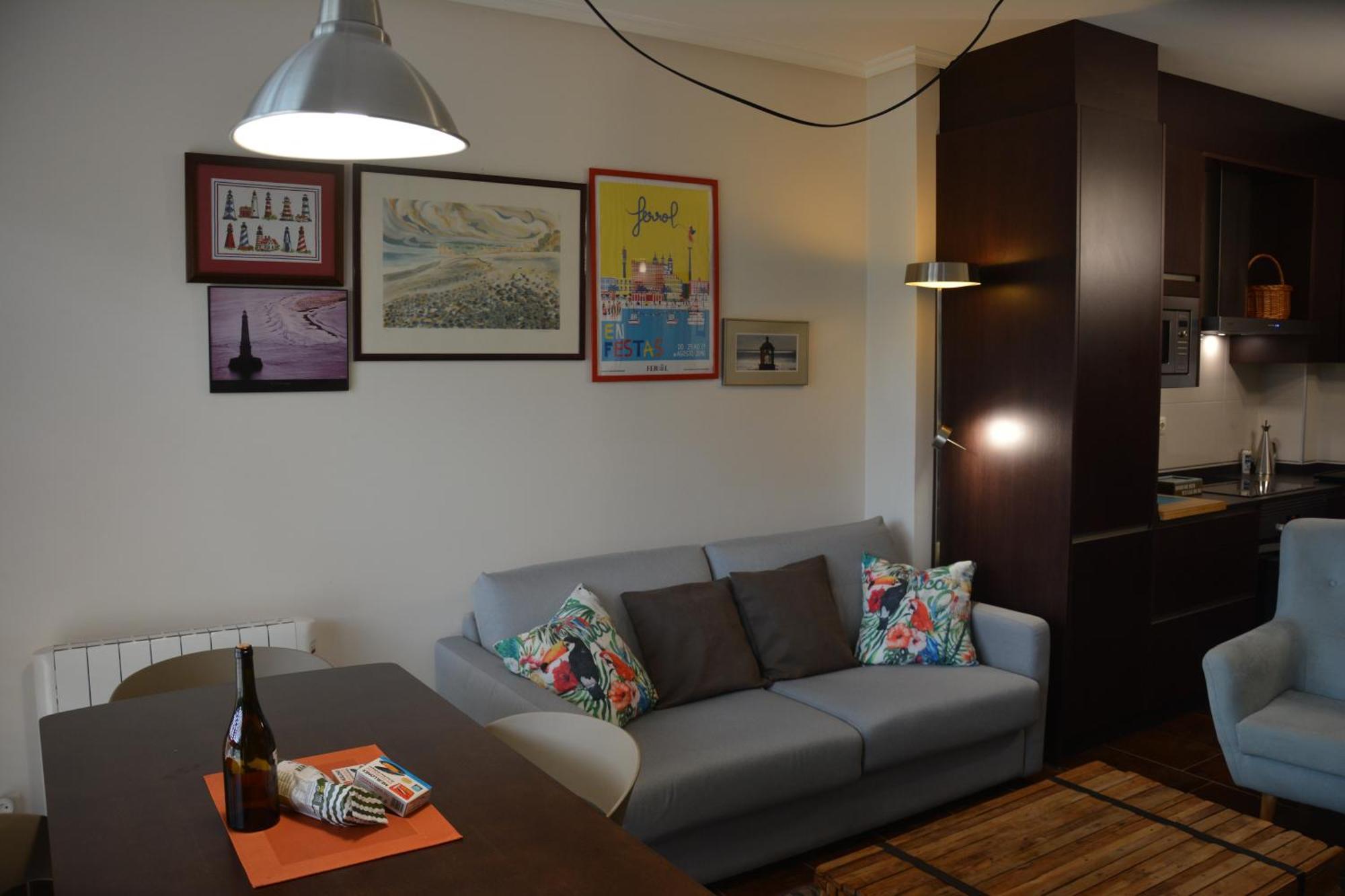 Apartamento Lagartino Isla de Arosa Bagian luar foto
